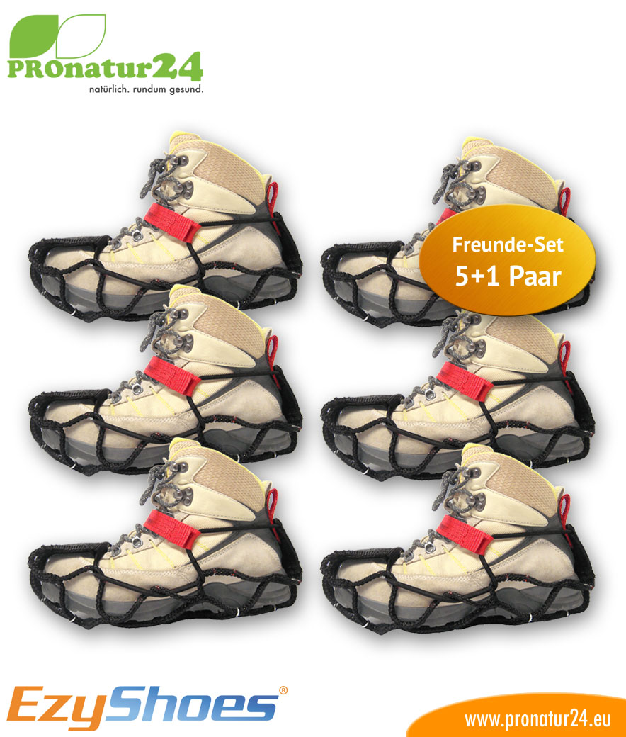 EzyShoes Walk Schneeketten 5+1 Sparset