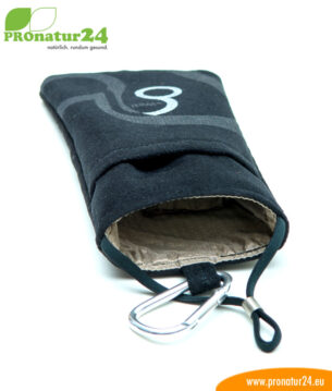 Handytasche eWall, Modell Youngline, schwarz