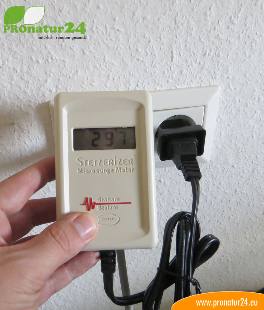 Dirty Electricity sollte unter 50 liegen!