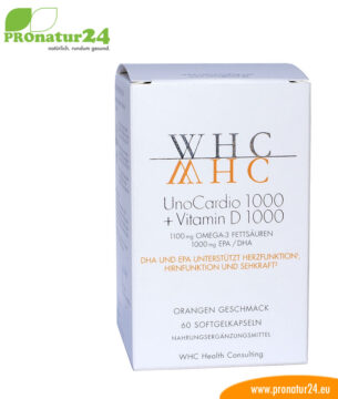 UnoCardio 1000 + Vitamin D 1000 OMEGA-3 Fettsäuren