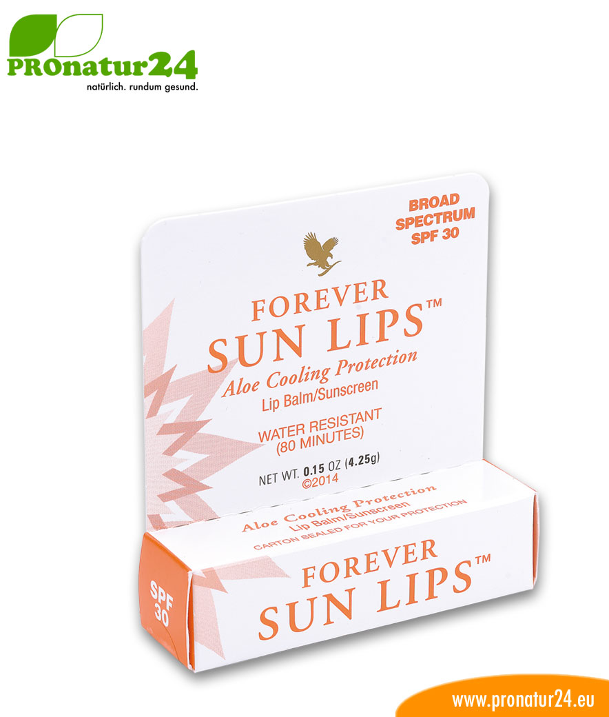 Aloe Vera Sun Lips Lippenstift mit UV-Schutz