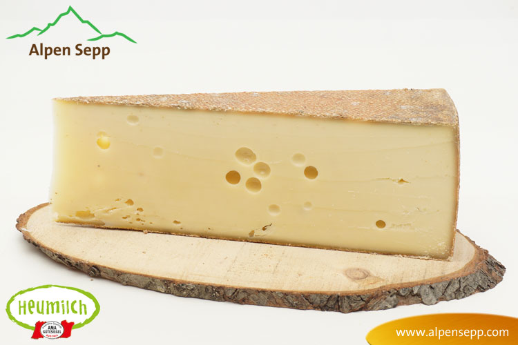 Würziger Bergkäse mit 12 Monaten Reifung vom Alpen Sepp