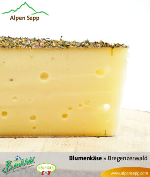 Blumenkäse aus Heumilch vom Alpen Sepp