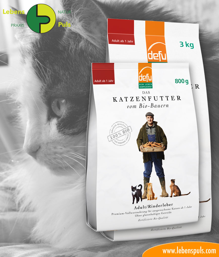 demeter Katzen Trockenfutter Rindleber