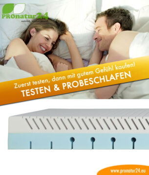 PHYSIOLOGA Therapiematratze probeschlafen