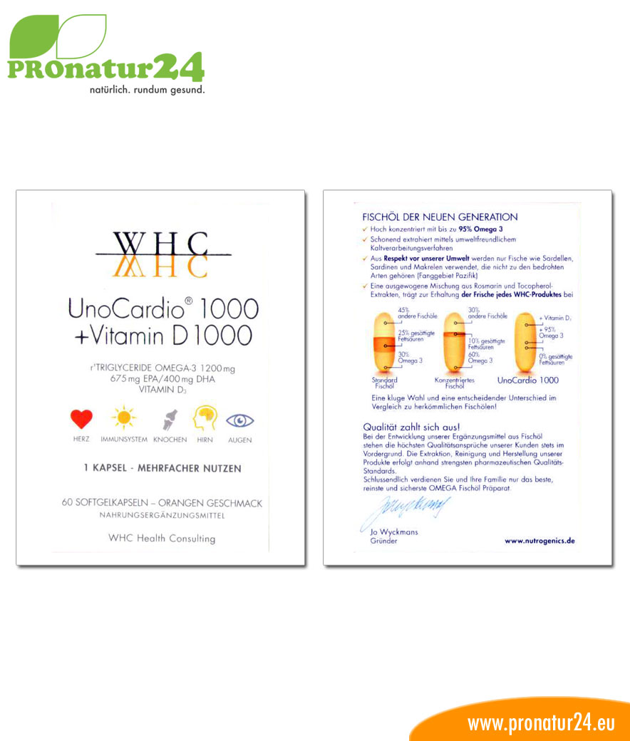 UnoCardio 1000 + Vitamin D1000
