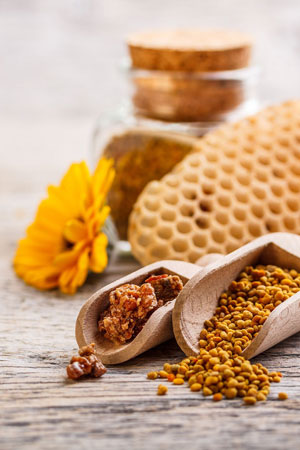 Hochwertiges Propolis der Bienen