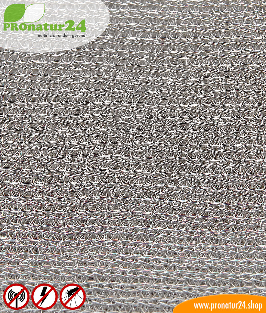 Abschirmstoff Silver Tulle im Detail