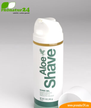 Aloe Vera Shave Rasiergel und Rasierschaum