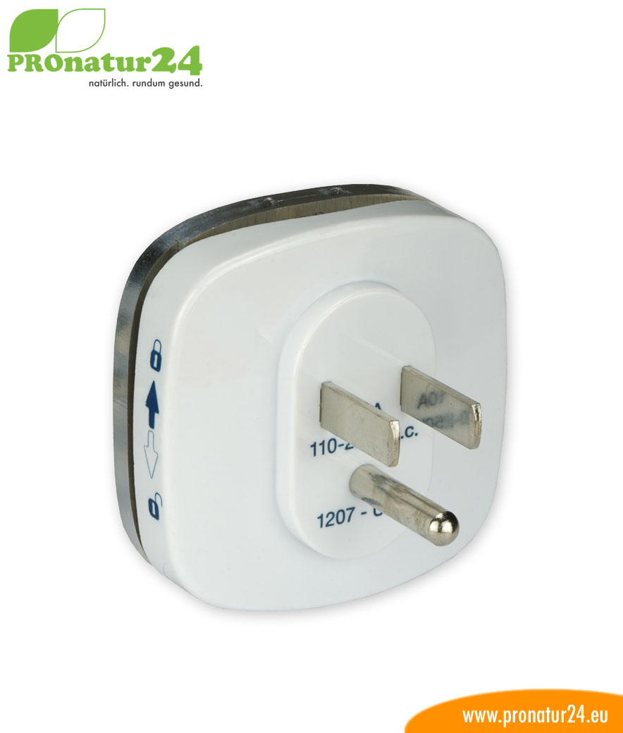 Erdungsstecker Typ B, NEMA-5 zur Erdung vom zB. Elektrosmog Baldachin PRO