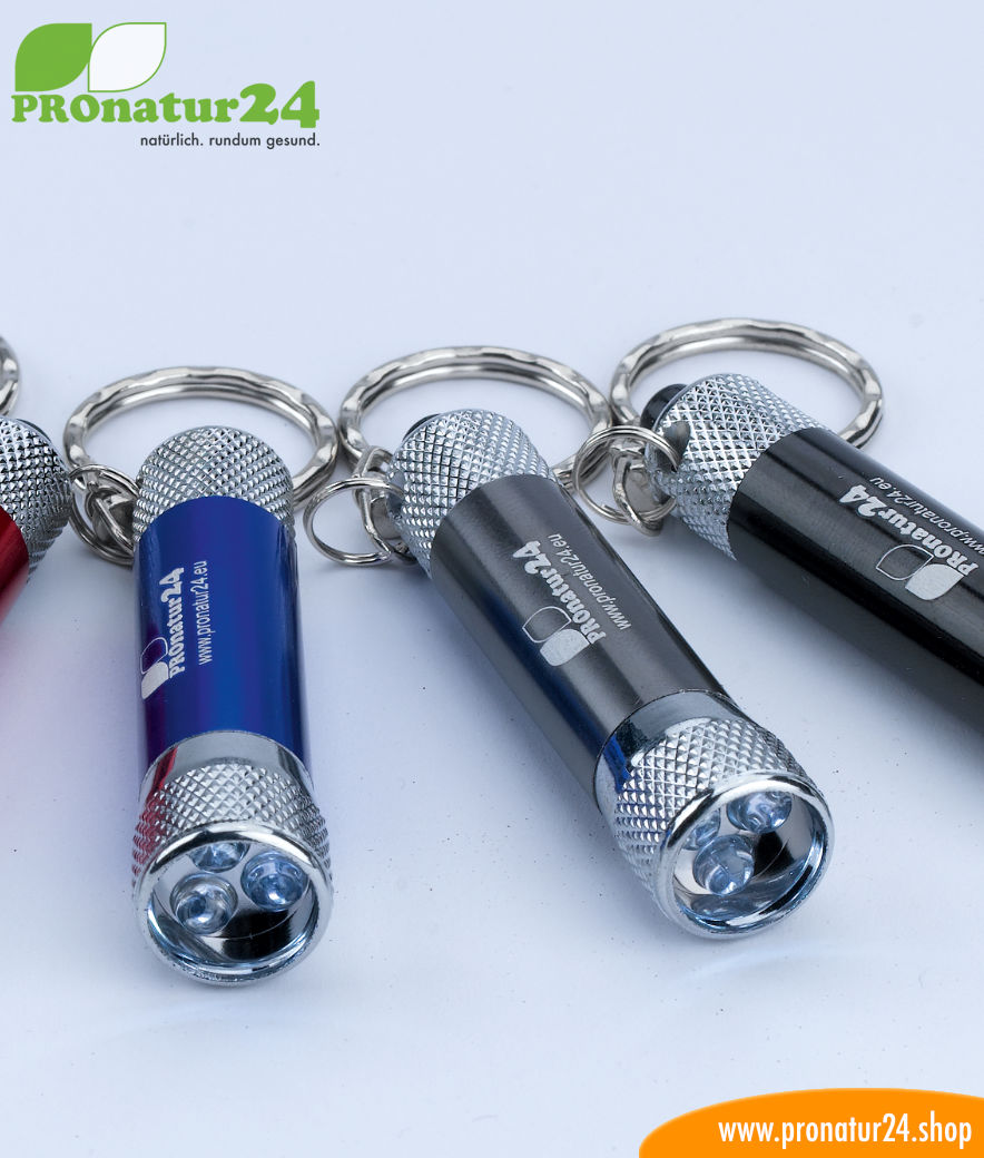 LED Lampe für den Schlüsselanhänger von PROnatur24