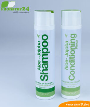 Aloe Vera Jojoba Shampoo und Conditioner von forever