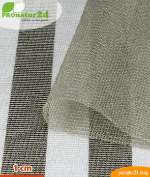 Silver-Tricot Abschirmstoff vom Baldachin Elektrosmog PRO GRAU