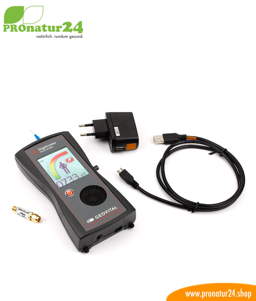 GEOVITAL HF Digitmeter Feldsonde mit Zubehör