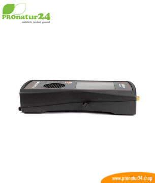 GEOVITAL HF Digitmeter Feldsonde Seitenansicht mit Lautstärkeregler