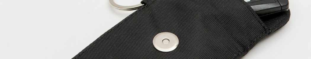 Magnetverschluss der RFID Schlüsseltasche CLASSIC