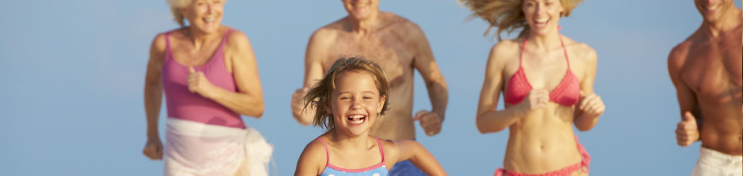 Ungetrübter Spass an der Sonne für die ganze Familie.