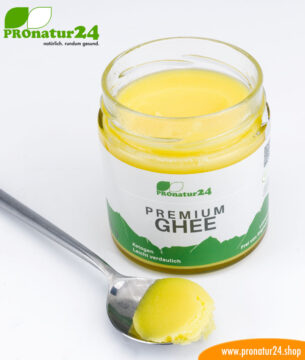 PREMIUM GHEE für die ayurvedische / Low Carb Küche von PROnatur24