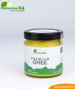 PREMIUM GHEE für die ayurvedische / Low Carb Küche von PROnatur24