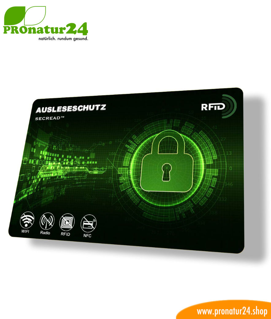 RFID NFC Blocker Karte fürs Portemonnaie