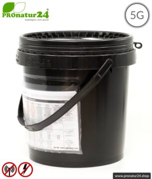 Abschirmfarbe PRO54 | HF Abschirmung bis zu 53 dB. Kein Graphit-Effekt = färbt nicht ab. Technisch die belastbarste Abschirmfarbe. | TÜV SÜD zertifiziert | Erdung notwendig. Effektiv bei 5G!