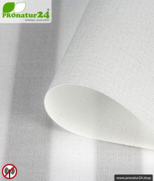 Abschirmstoff WEAR zur Herstellung abschirmender Bekleidung . HF Abschirmung bis 30 dB. Schutz für unterwegs vor Handystrahlung.