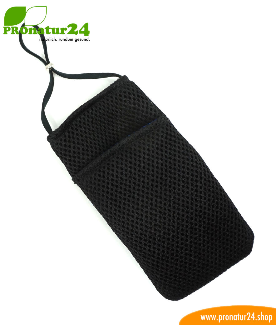 Handyhülle eWall mit Strahlenschutz | Handytasche mit 3in1 Schutz inkl. Datenschutz RFID + 5G | Wendbare Sonderedition schwarz-blau | Exklusiv von PROnatur24® - Image 5