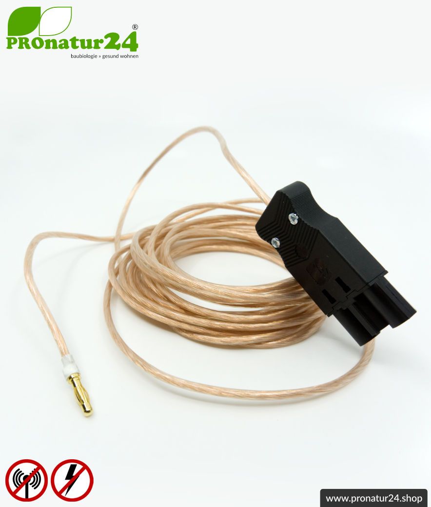 Powerline PLC Filter Set für den erdbaren Baldachin & Schlafsack. Zubehör zur Filterung von HF Frequenzen aus dem Erdungskabel.