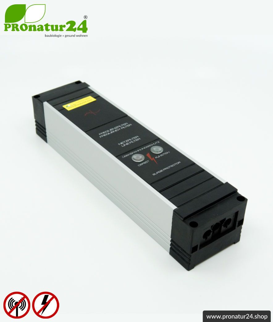 Powerline PLC Filter Set für den erdbaren Baldachin & Schlafsack. Zubehör zur Filterung von HF Frequenzen aus dem Erdungskabel.