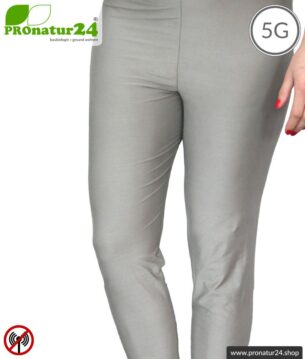 Abschirmende lange Hose (Unterhose). Schutz bis 50 dB vor HF Elektrosmog (Handy, WLAN, LTE) für elektrosensible Menschen. Wirkungsvoll gegen 5G!