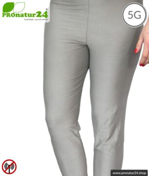 Abschirmende lange Hose (Unterhose). Schutz bis 50 dB vor HF Elektrosmog (Handy, WLAN, LTE) für elektrosensible Menschen. Wirkungsvoll gegen 5G!