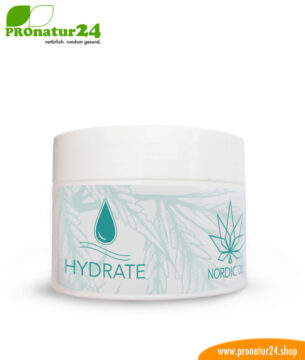IDUN CBD Feuchtigkeitscreme. Hautcreme für eine optimale Hydratisierung mit der Kraft der Cannabis Pflanze. Ohne THC. Vegan.