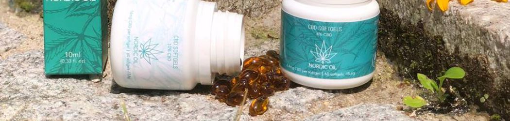 CBD Softgel Kapseln von Nordic Oil aus Skandinavien als Alternative zum Hanföl. Biologische Qualität. Vegan produziert.