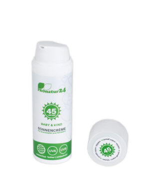 Sonnencreme LSF45 Baby & Kind auf amazon