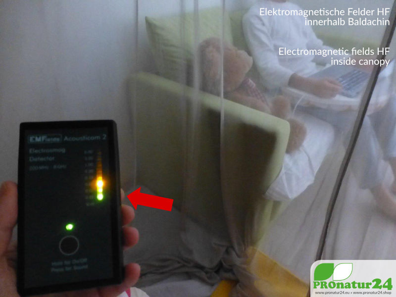 Baldachin Elektrosmog Pro, Österreich, Himberg bei Wien