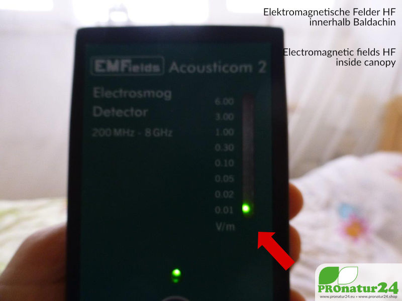 Baldachin Elektrosmog Pro, Österreich, Himberg bei Wien