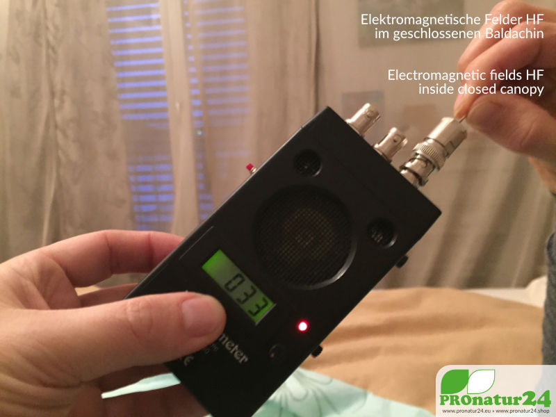 Baldachin Elektrosmog Pro, Österreich, Lauterach