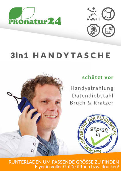 eWall Handytaschen Flyer