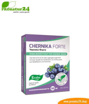 CHERNIKA FORTE (Черника Форте). Glutenfrei, ohne Gentechnik, GMP.