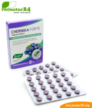 CHERNIKA FORTE (Черника Форте). Glutenfrei, ohne Gentechnik, GMP.