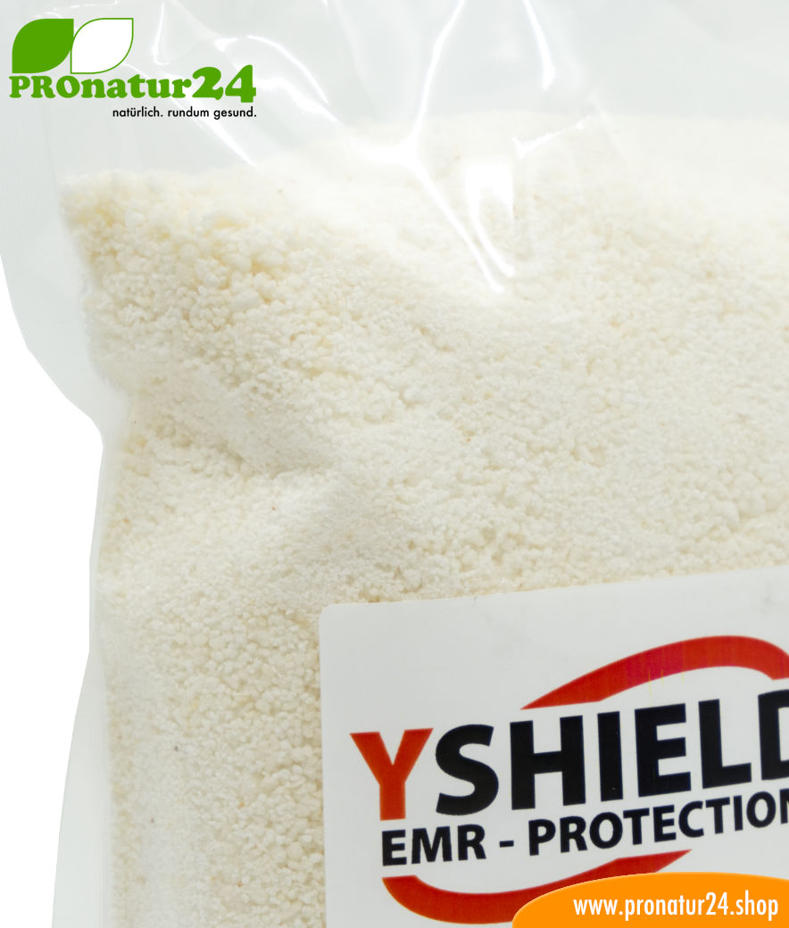 TEXCARE Waschmittel in Pulverform von YShield. Speziell entwickelt für Abschirmstoffe.