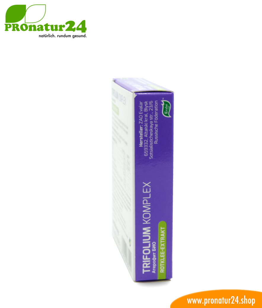 TRIFOLIUM KOMPLEX (Атерофит БИО). Glutenfrei, ohne Gentechnik, GMP.
