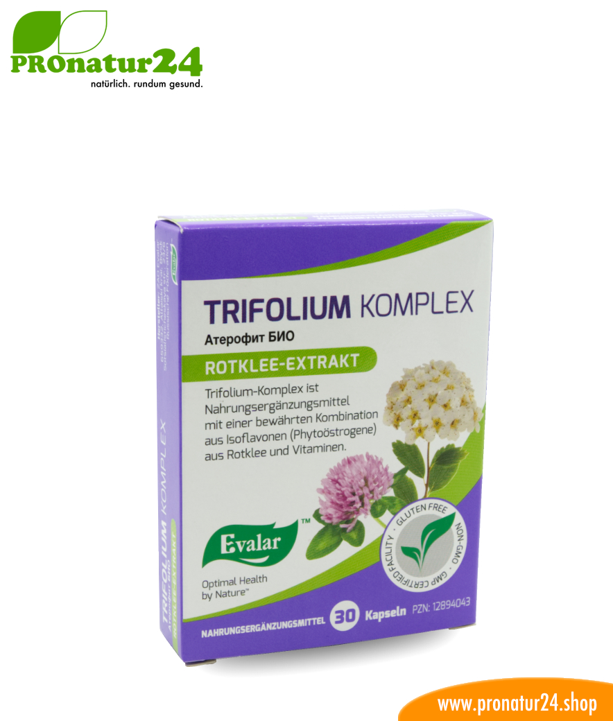 TRIFOLIUM KOMPLEX (Атерофит БИО). Glutenfrei, ohne Gentechnik, GMP.