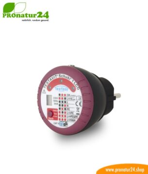 Testavit® Schuki® 1 LCD Steckdosenprüfgerät mit FI/RCD Auslösung. Schneller Check der Erdung und FI-Schalter!