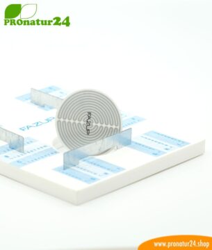 FAZUP silver. Passive Antenne zur Reduktion vor Mobilfunkstrahlung! Innovativer Schutz vor Elektrosmog von iPhone, Samung, Huawei. Aufzukleben wie ein Chip zu Harmonisierung.