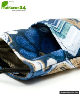 Handytasche eWall im Unikat Design Felix blau, XL