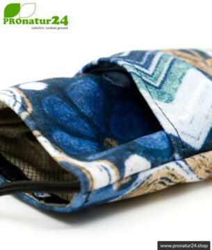 Handytasche eWall im Unikat Design Felix blau, XL