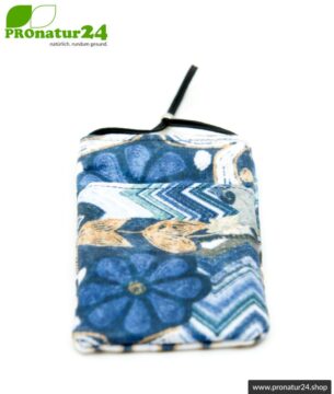 Handytasche eWall im Unikat Design Felix blau, XL