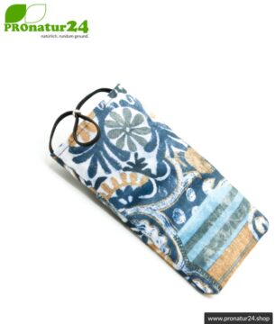 Handytasche eWall im Unikat Design Felix blau, XXL