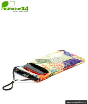 Handytasche eWall im Unikat Design FELIX.rose, XL